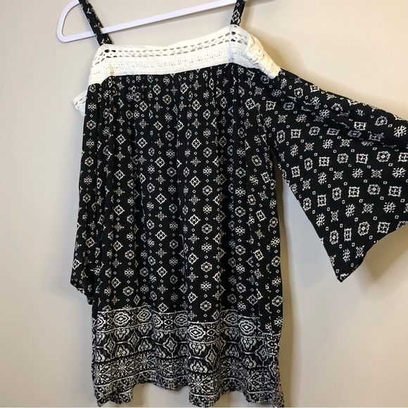 Warehouse One Tops - Warehouse One Off Shoulder Peasant Top/Medium